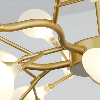 Lustre Doré Moderne