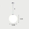 Lustre Boule Blanc