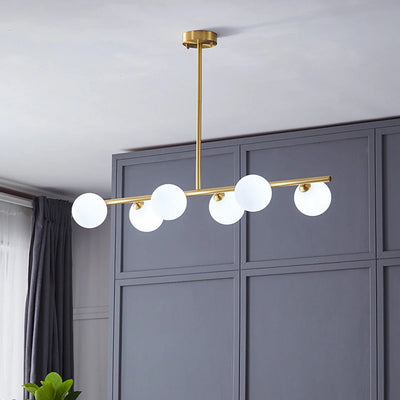 Lustre Boule Laiton