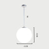 Lustre Boule Blanc