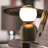 Lampe De Chevet Dore Blanc