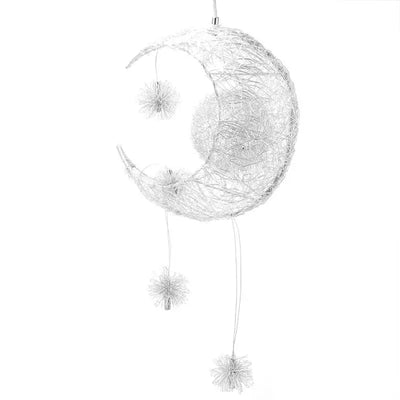 Lustre Suspension Lune Étoile