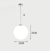Lustre Boule Blanc