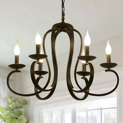 Lustre Blanc Métal
