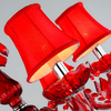 Lustre Pampille Rouge