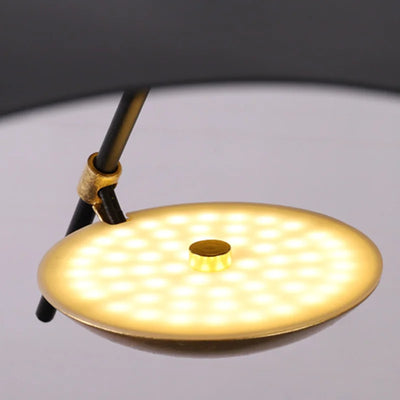 Lustre Noir Et Doré