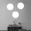 Lustre Boule Blanc