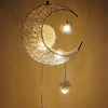Lustre Suspension Lune Étoile