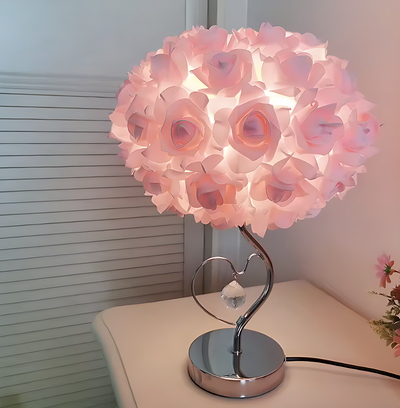 Lampe De Chevet Bouquet Rose