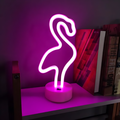 Lampe De Chevet Flamant Rose
