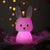 Lampe De Chevet Lapin Rose