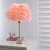 Lampe De Chevet Plume Rose