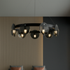 Lustre Noir Salon