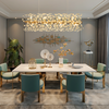 Lustre Salon Doré