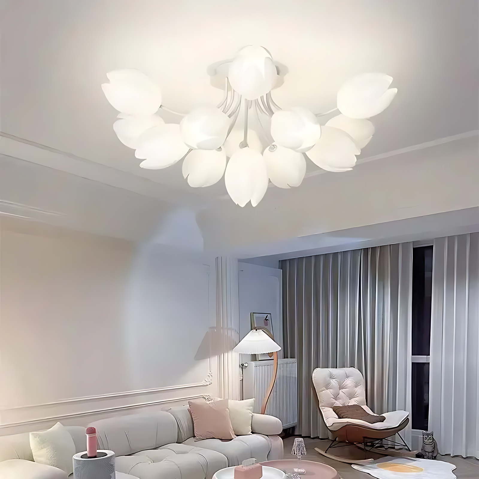 Lustre Blanc
