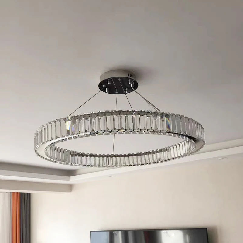 Lustre Cercle Dore