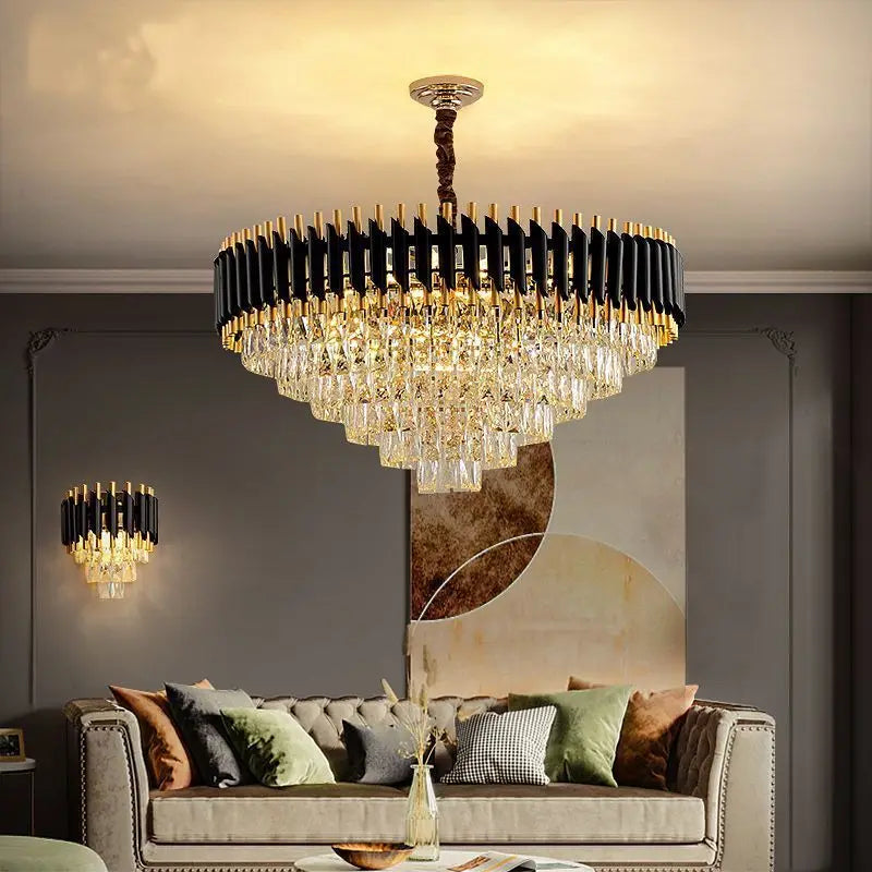 Lustre Cristal Noir