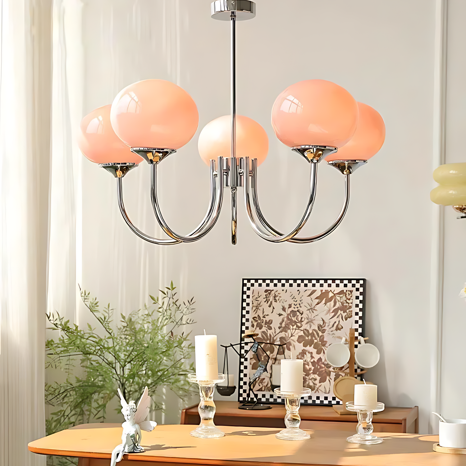 Lustre Doré Rose
