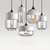 Lustre En Verre Blanc