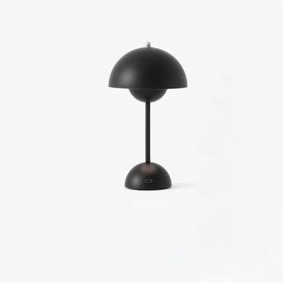 Lampe Champignon Noire