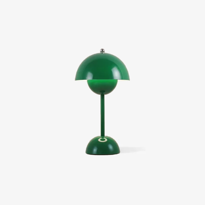 Lampe Champignon Verte