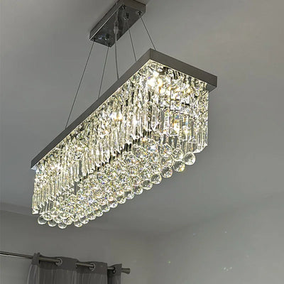 Lustre Contemporain Cristal