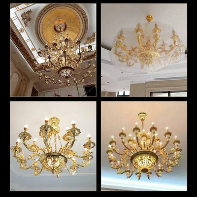 Lustre Laiton Cristal