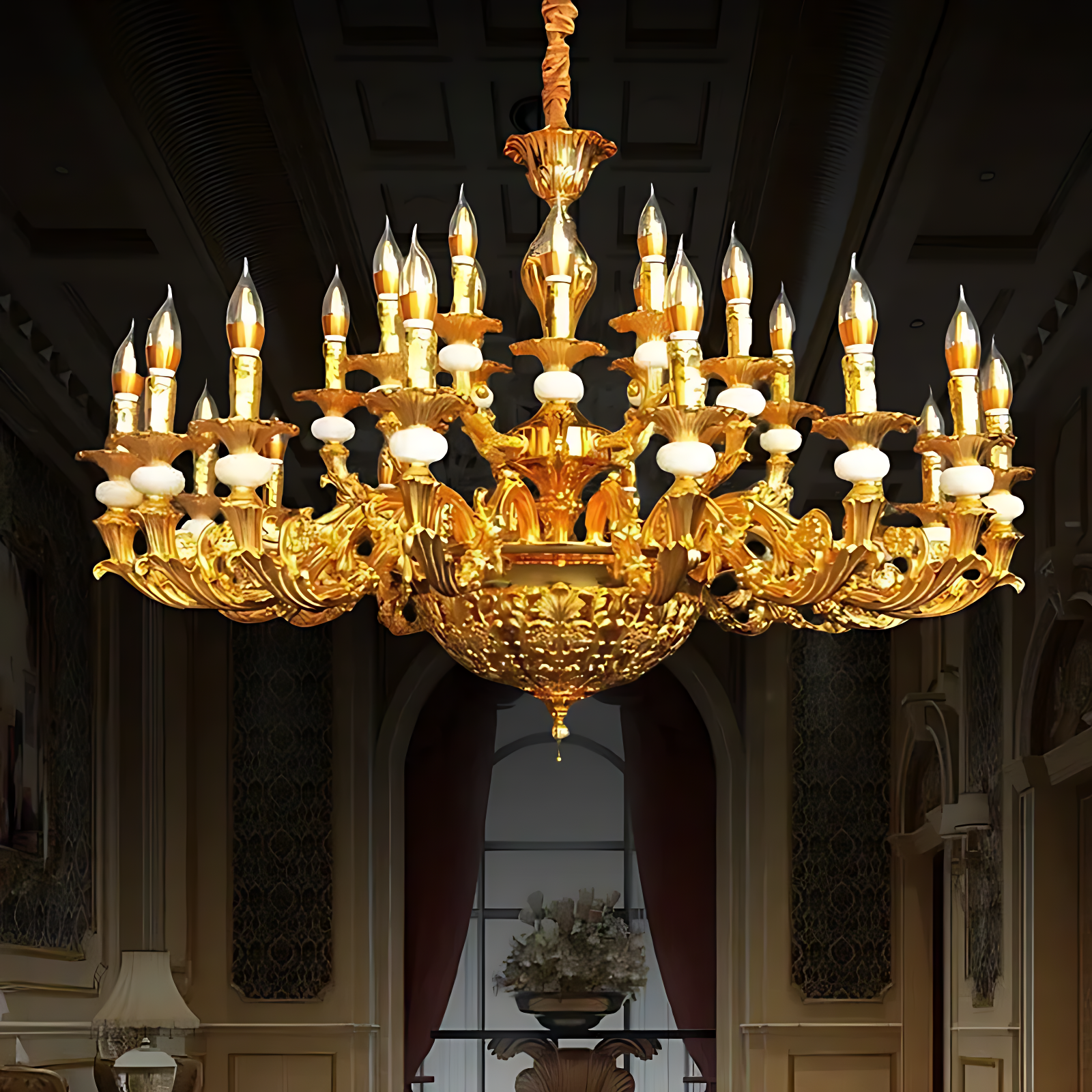 Lustre Laiton Cristal