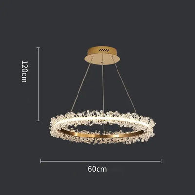 Lustre Cristal Moderne