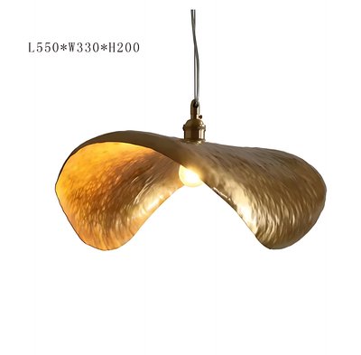 Lustre Doré Feuille