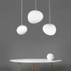 Lustre Blanc Rond
