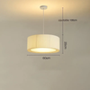 Lustre Tissu Blanc