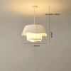 Lustre Tissu Blanc