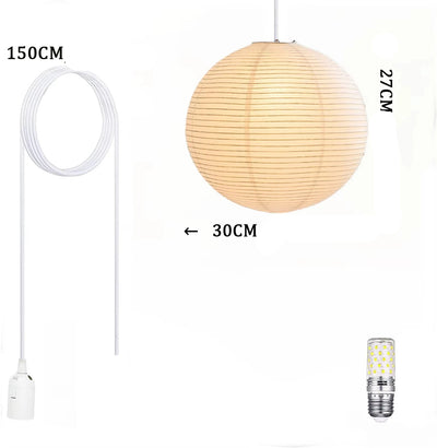 Lustre Boule En Papier