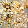 Lustre Cristal Doré