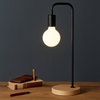 Lampe De Chevet Industriel Bois