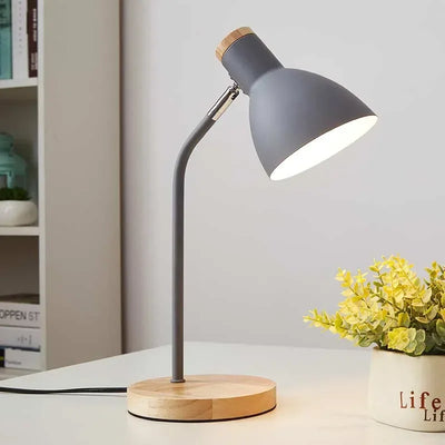 Lampe De Chevet Bois Et Métal