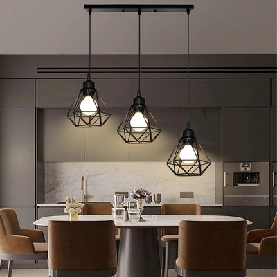 Lustre Suspension Noir