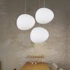 Lustre Blanc Rond