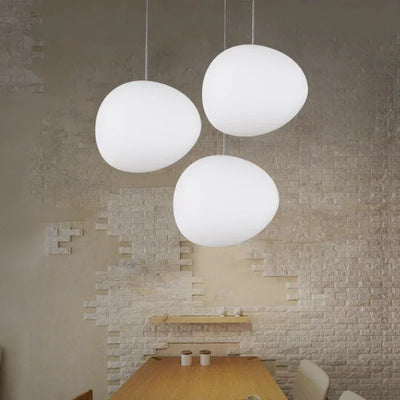 Lustre Blanc Rond