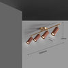 Lustre Bois Laiton
