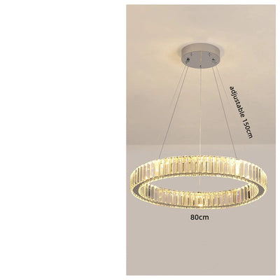 Lustre Cercle Dore