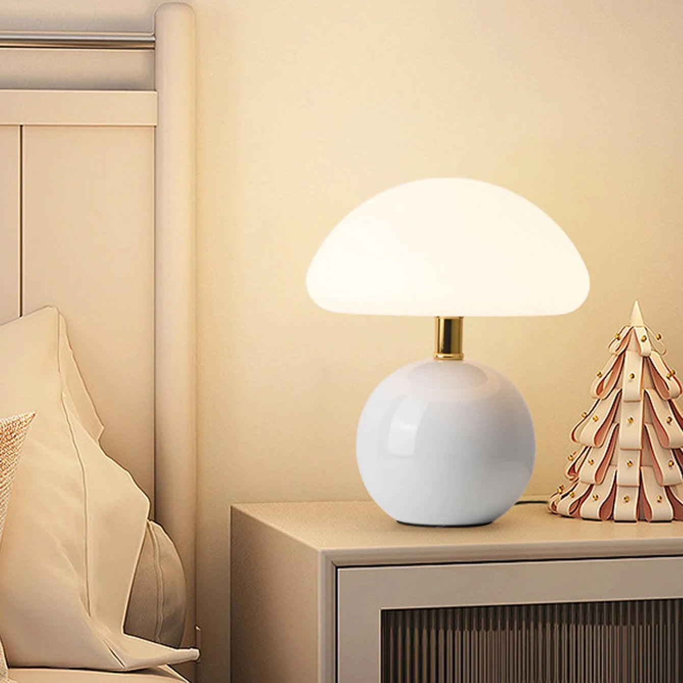 Lampe De Chevet Céramique Blanche