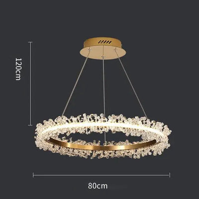 Lustre Cristal Moderne