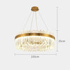 Lustre Rond Cristal