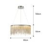 Lustre Pampilles Blanc