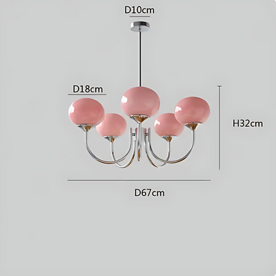 Lustre Doré Rose