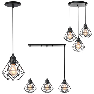 Lustre Suspension Noir