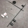 Lustre Noir Mat