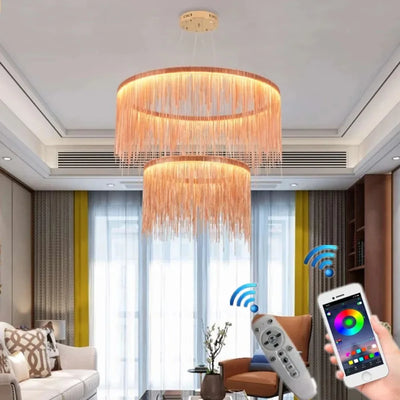 Lustre Pampilles Blanc